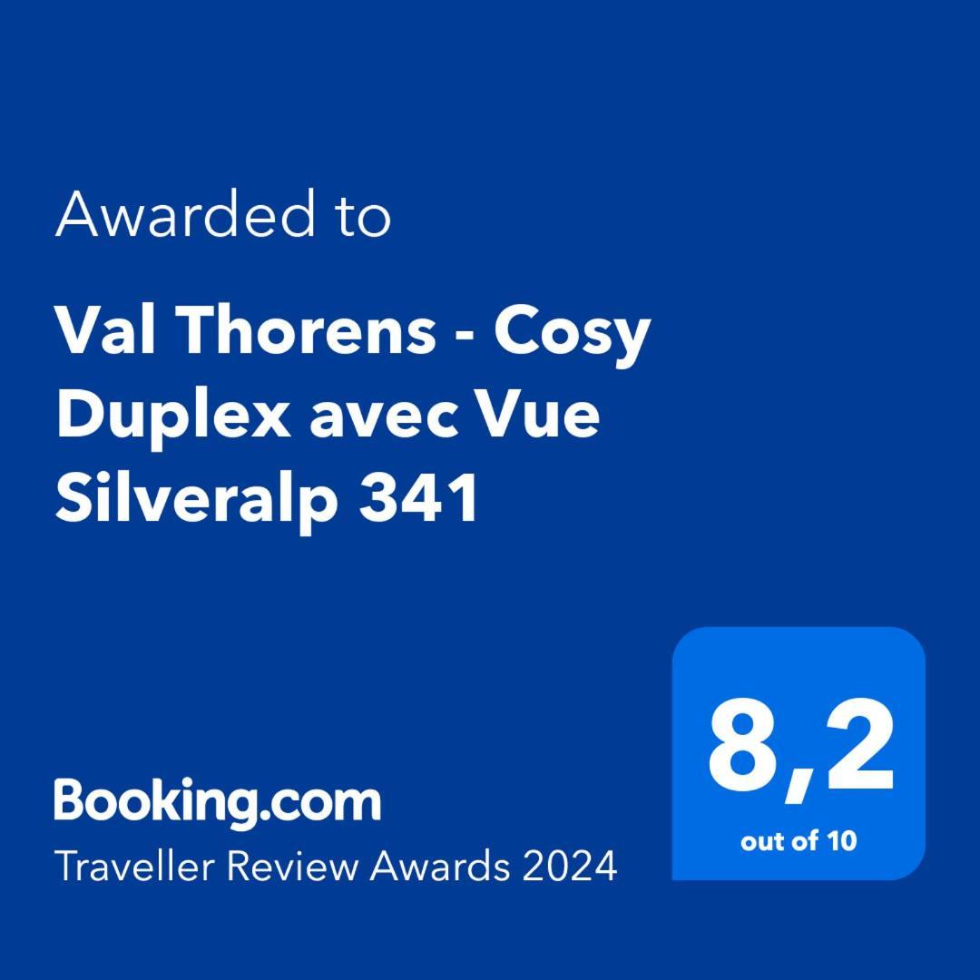 Val Thorens - Cosy Duplex Avec Vue Silveralp 341 Kültér fotó