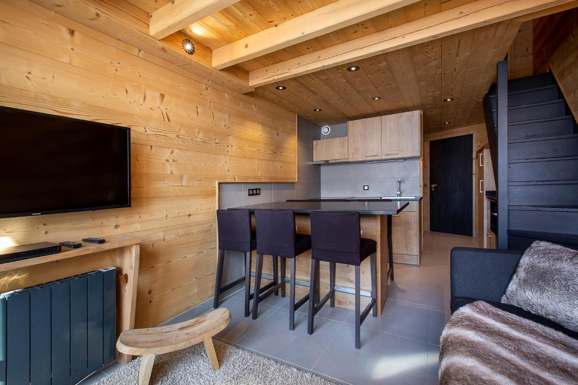 Val Thorens - Cosy Duplex Avec Vue Silveralp 341 Kültér fotó