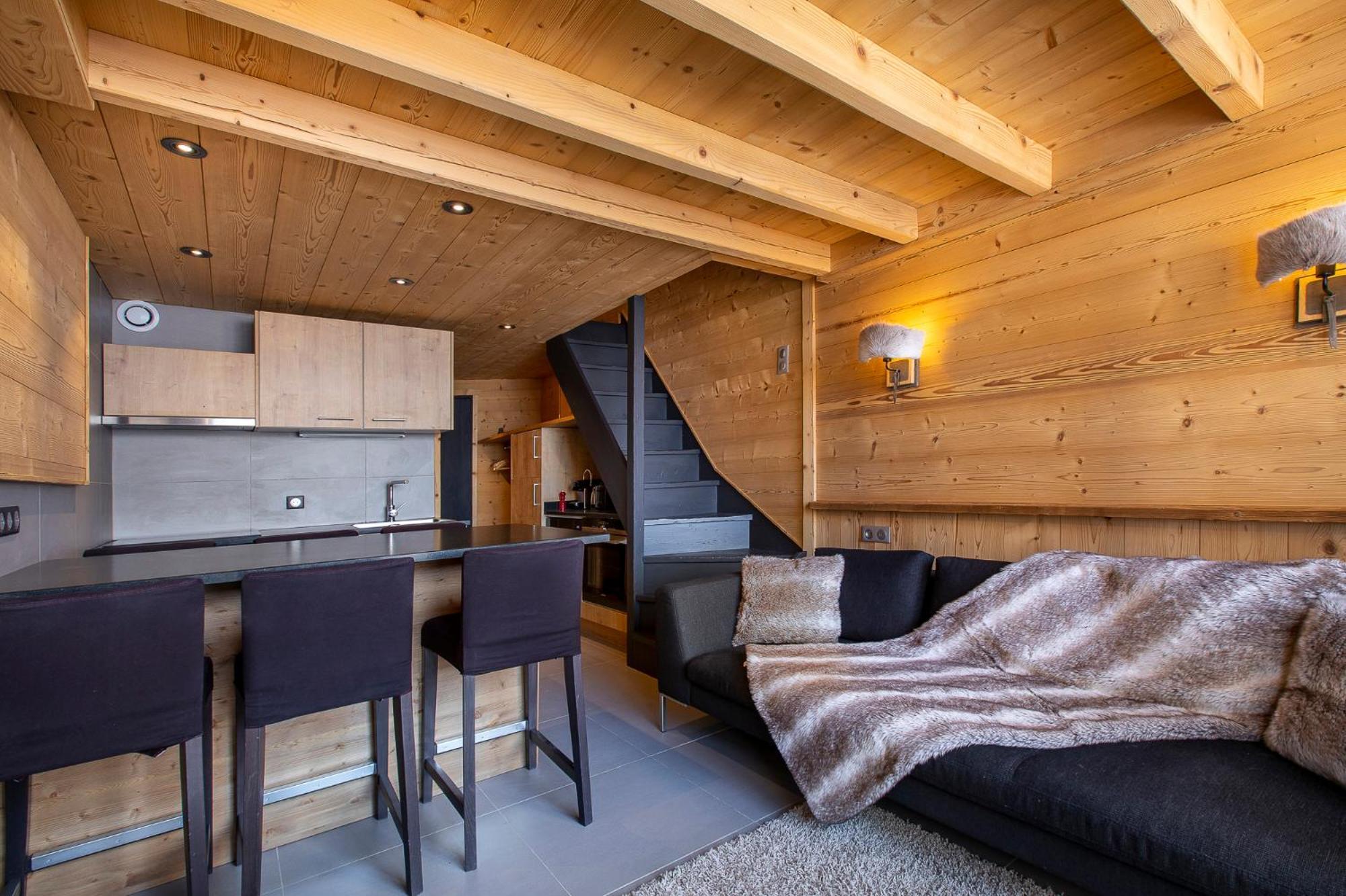 Val Thorens - Cosy Duplex Avec Vue Silveralp 341 Apartman Kültér fotó